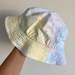 Pastel Tie-Dye Bucket Hat